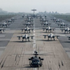 Massive show of US Air Power – ‘Elephant Walk’ Kadena Air Base
